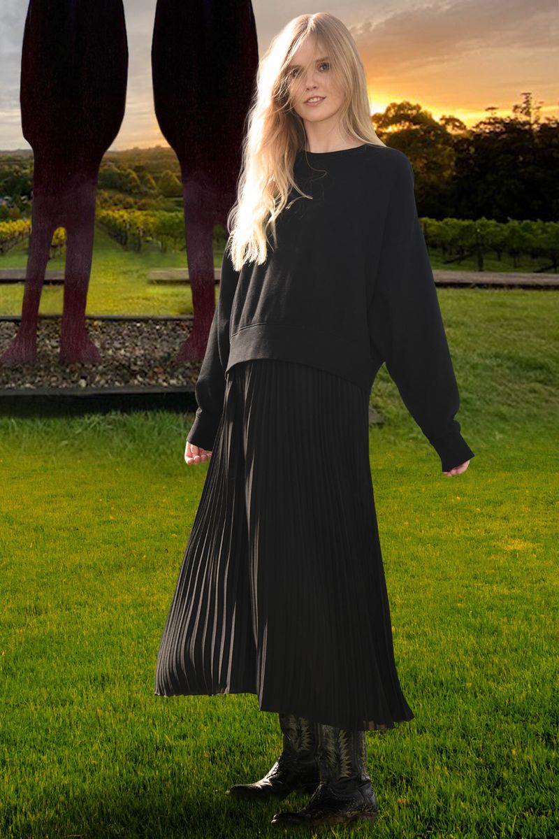 									PLEAT ME MORE DRESS
			