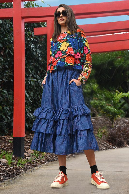 									LAZY GRACE SKIRT
			