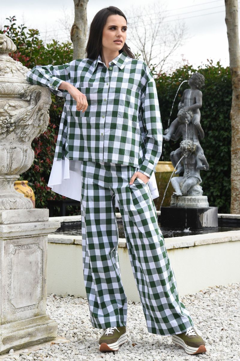 									DOUBLE FEATURE SHIRT
								, 			WALKING STYLE PANT
			