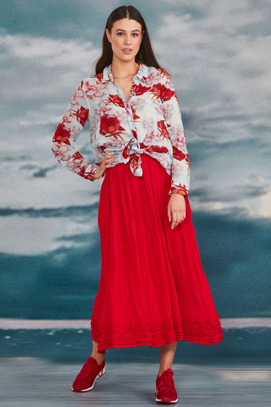 									TUCK IT UP SKIRT
								, 			HOT UNDER THE COLLAR SHIRT
			