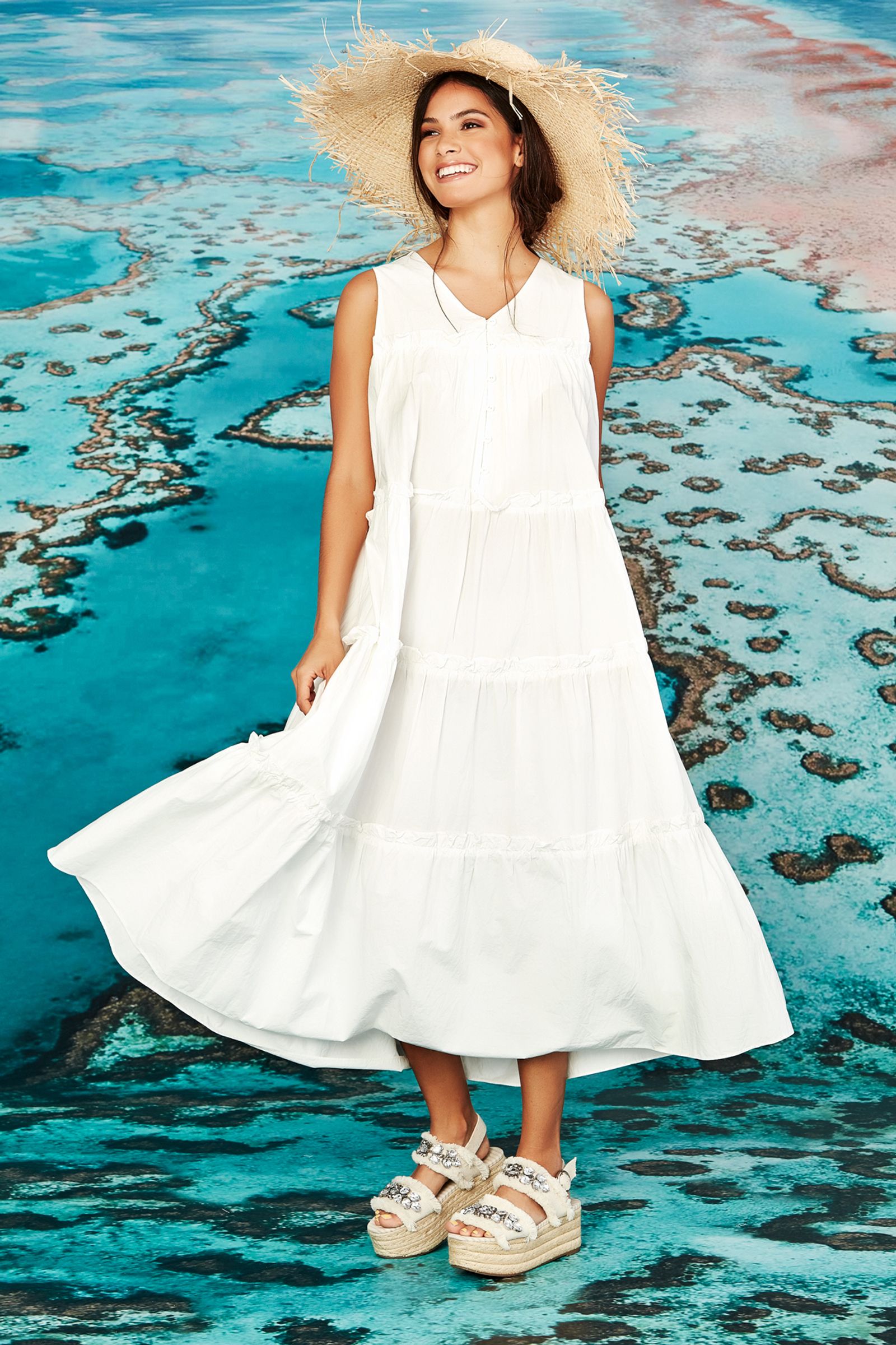 									FRILL LOVING YOU DRESS
			