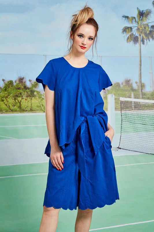 									RUFFLE OF LOVE TOP
								, 			GET SHORT SHORTS
			