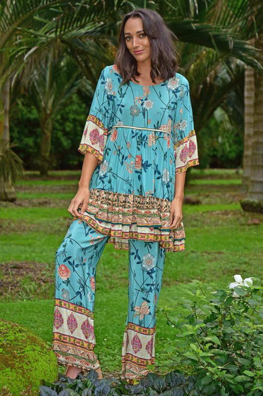 									BABY DOLL BLISS TOP
								, 			PANTS DOWN PANT
			