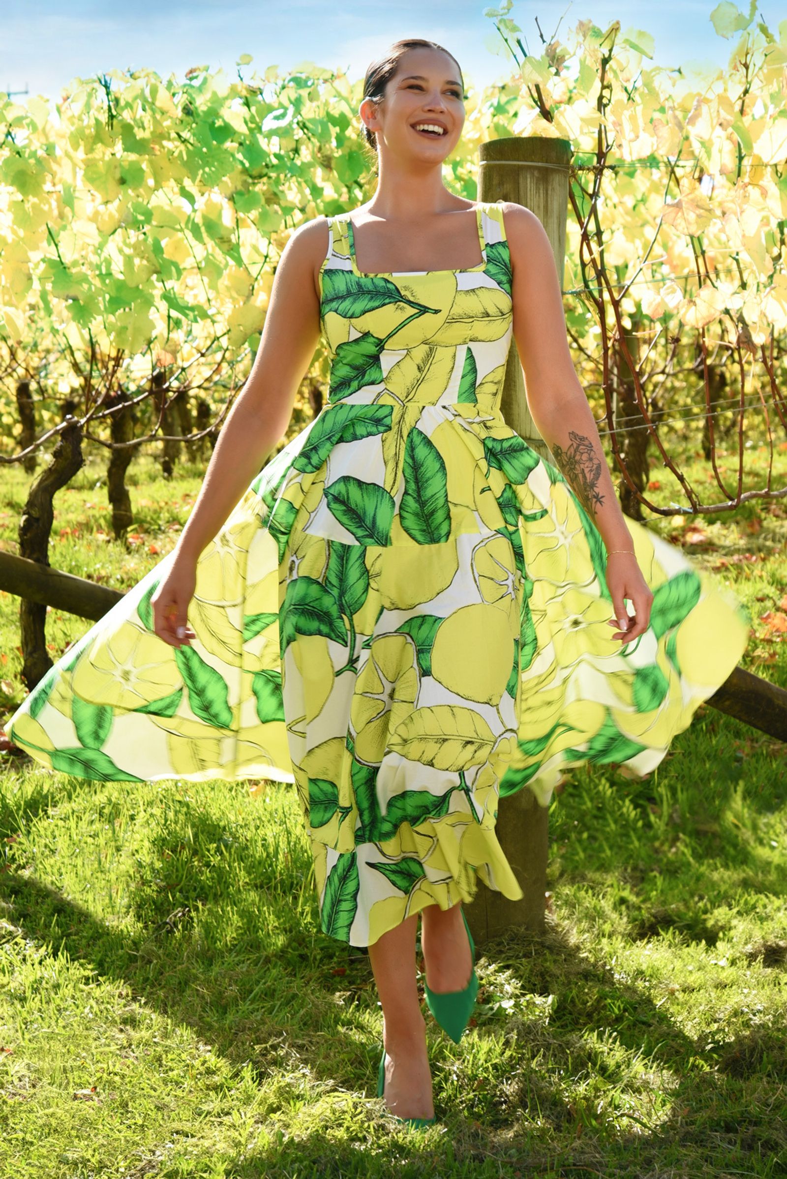 									THE GREAT STAYCATION DRESS
			