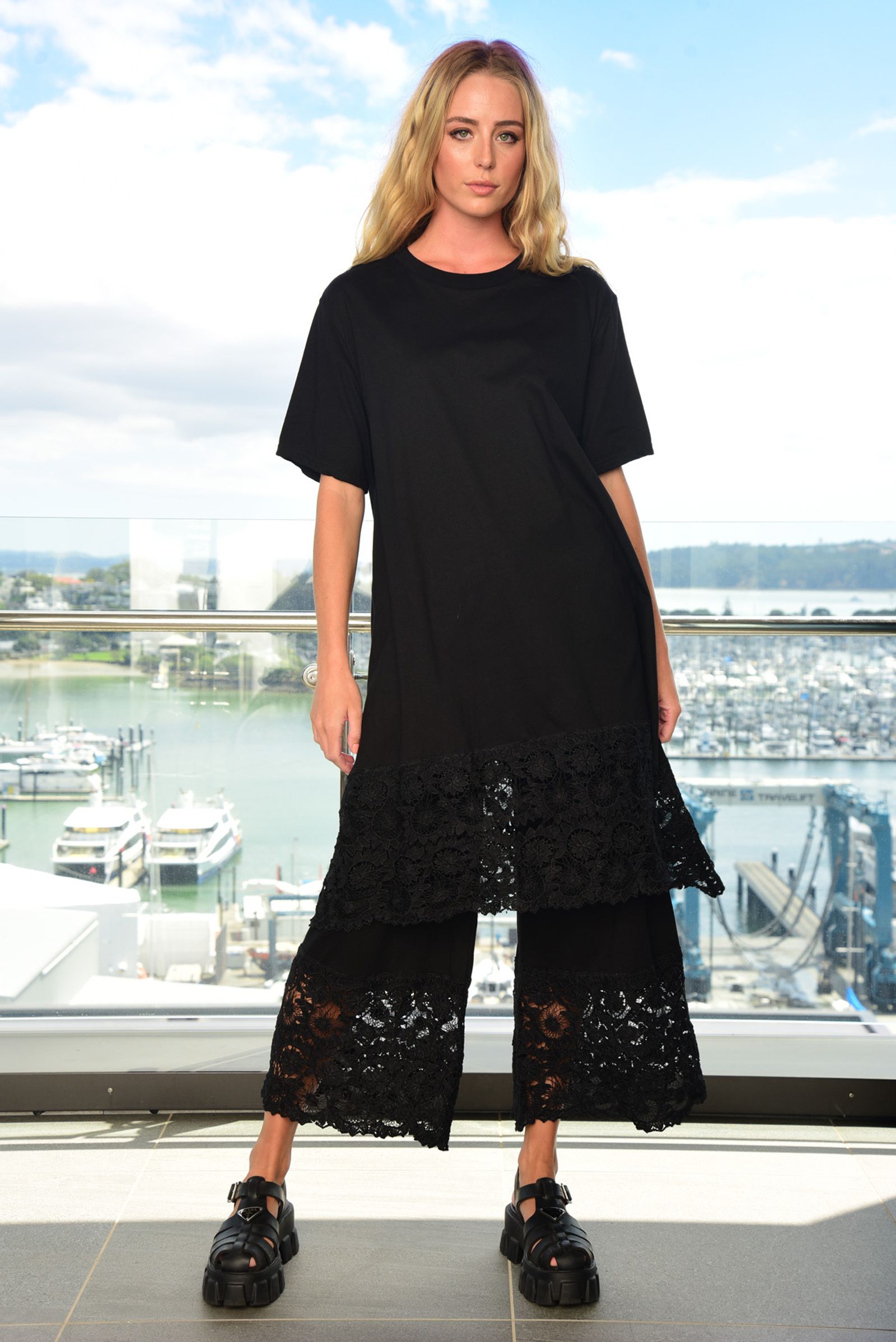 									STRAIGHT LACED DRESS
								, 			TELL IT STRAIGHT PANT
			