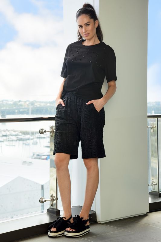 									GIRL WITH A PEARL T-SHIRT
								, 			KEEPING IT BRIEF SHORTS
			