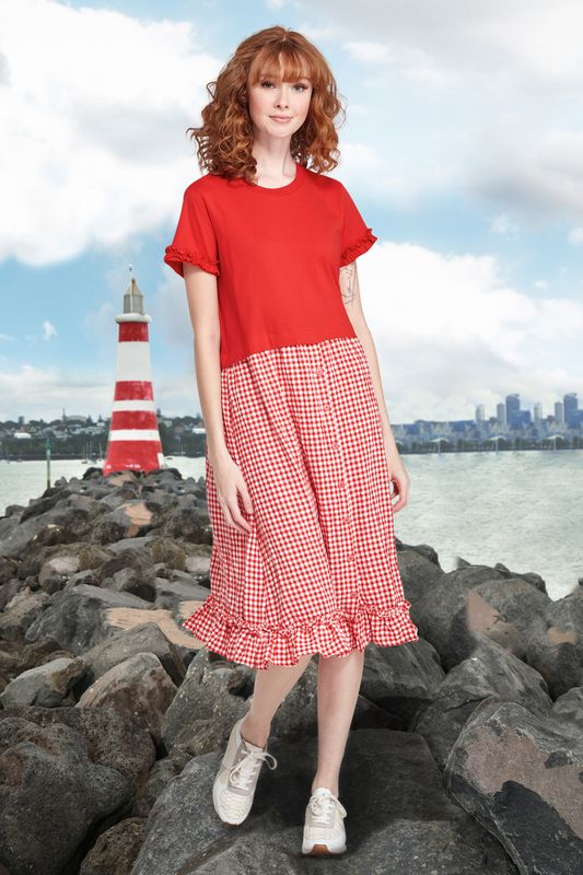 									TOP OF THE WORLD DRESS
			