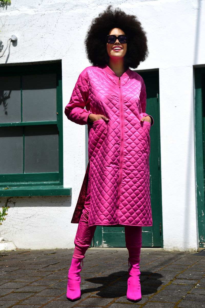 									PUFF PIECE REVERSIBLE COAT
								, 			BE EXTRA REVERSIBLE PANT
			