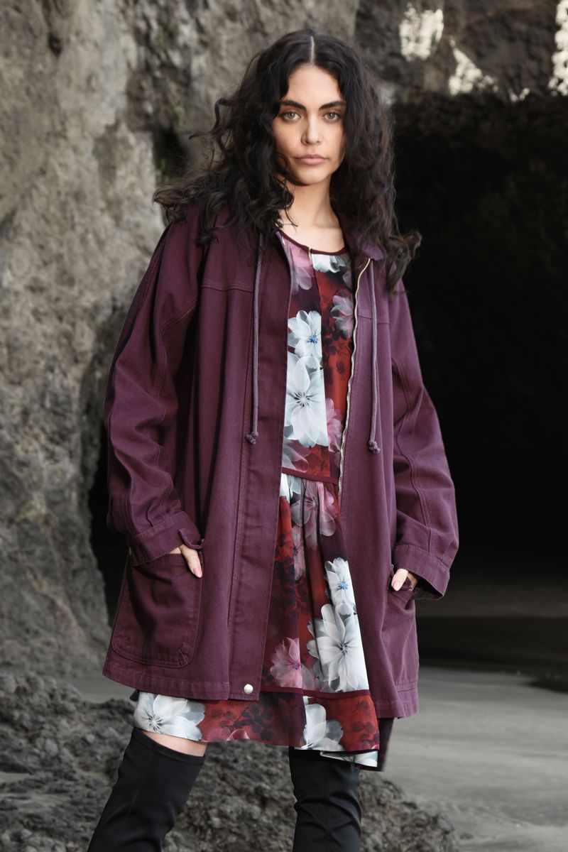 									DENIM BREAK JACKET
								, 			ALWAYS THE OPPOR-TUNIC DRESS
			