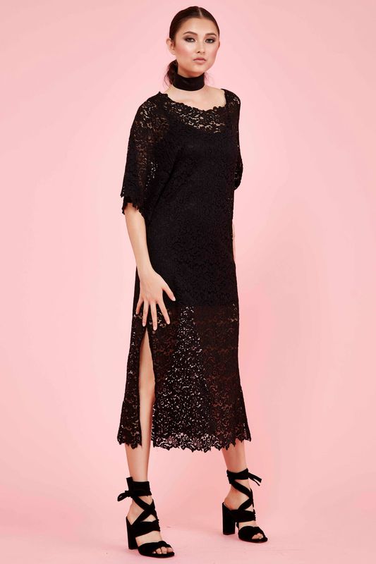 									DAY OF LACE DRESS
			