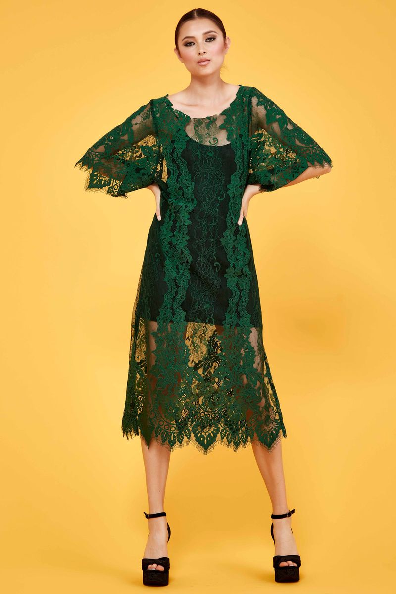 									DAY OF LACE DRESS
			