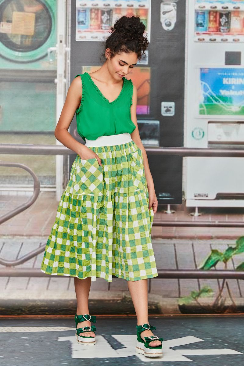 									TEE VEE TOP
								, 			CHECKMATE SKIRT
			