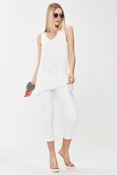 									WE ARE DOT AMUSED TOP
								, 			LEG RYAN PANT
			