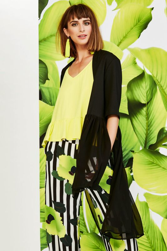 									HAPPY ENDING KIMONO
								, 			HAPPILY EVER GATHER TOP
								, 			PANTS DOWN PANT
			