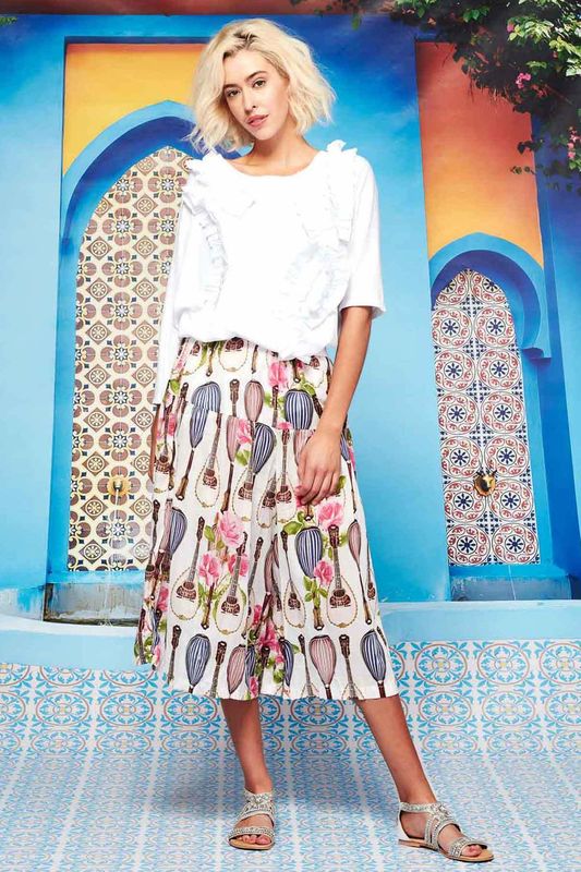 									RUFFLE ACTUALLY TOP
								, 			TUCK IN PANT
			