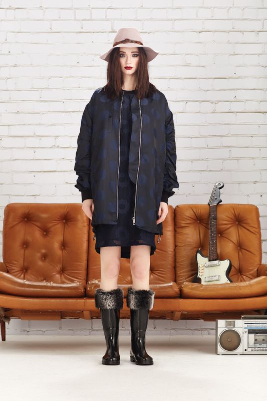 									OUT OF DOTTY JACKET
								, 			JUST MY TUCK DRESS
			