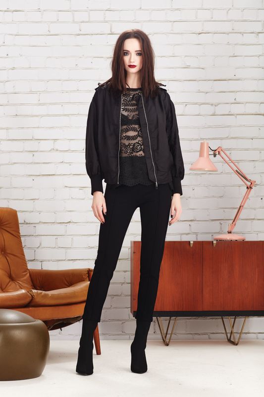 									FLIGHT MODE JACKET
								, 			SLEEVE ME ALONE TOP
								, 			LEGS ELEVEN TROUSER
			