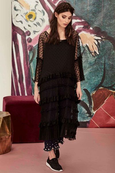 									CHILL FRILL DRESS
								, 			GOOD JEAN-ETICS JEANS
			