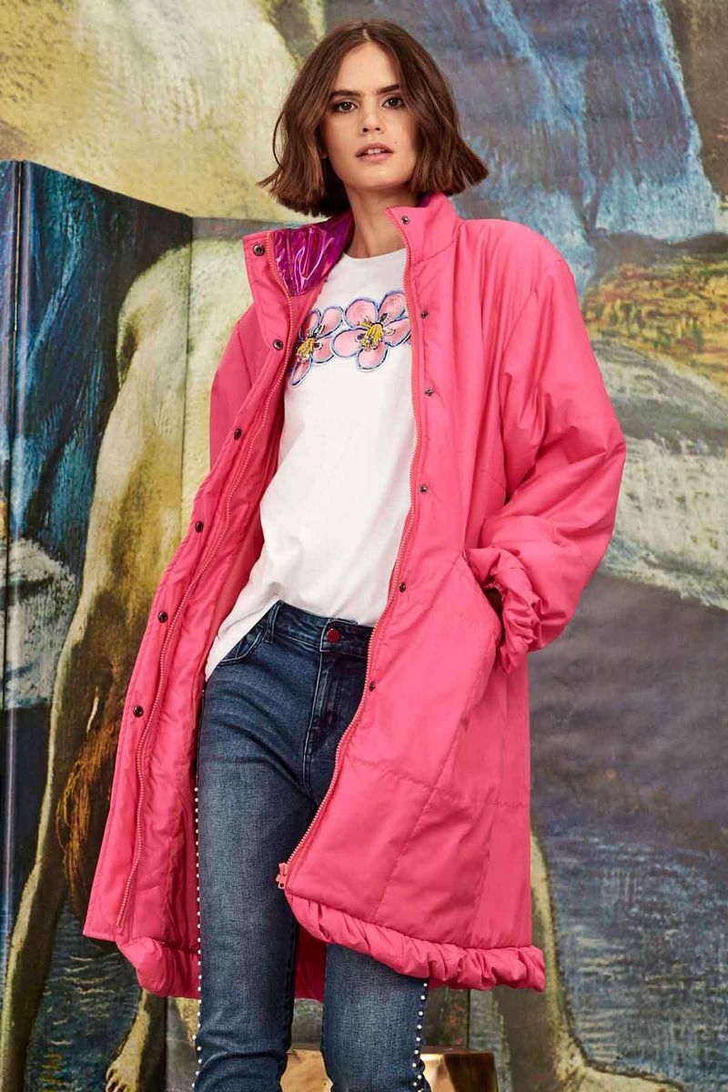 									RAY OF SUNSHINE T-SHIRT
								, 			THE PERFECT WARM COAT
								, 			STUD FINDER JEANS
			