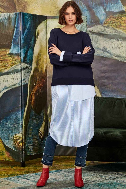 									HAPPY TRAILS TOP
								, 			STUD FINDER JEANS
			