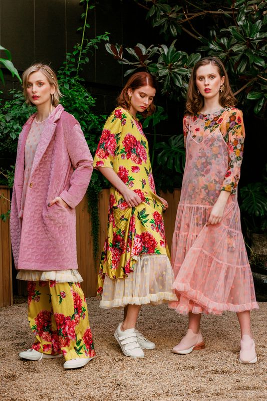 									LITTLE QUILTY COAT
								, 			FOREVER LONG DRESS
								, 			FREE LOVE DRESS
			