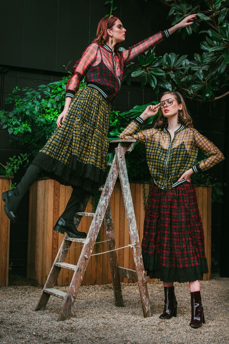 									GET USED TO RIB JACKET
								, 			CRUSHING IT SKIRT
			