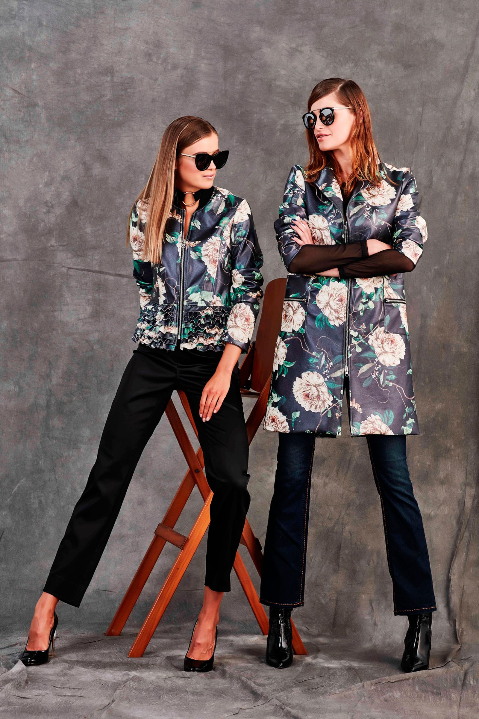 									LADY LAYER JACKET
								, 			DANCE OFF PANTS
								, 			MIGHTY QUEEN COAT
								, 			BY ALL JEANS JEANS
			