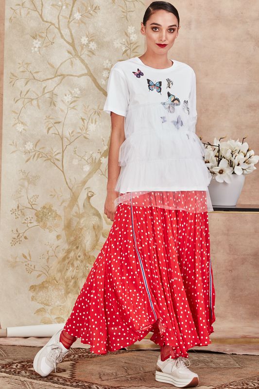 									BYE BYE BUTTERFLY TOP
								, 			WAIST NOT WANT NOT SKIRT
			