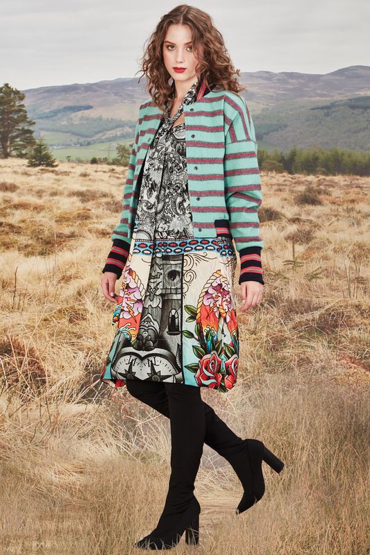 									DO OR TIE DRESS
								, 			BOMBED OUT JACKET
			