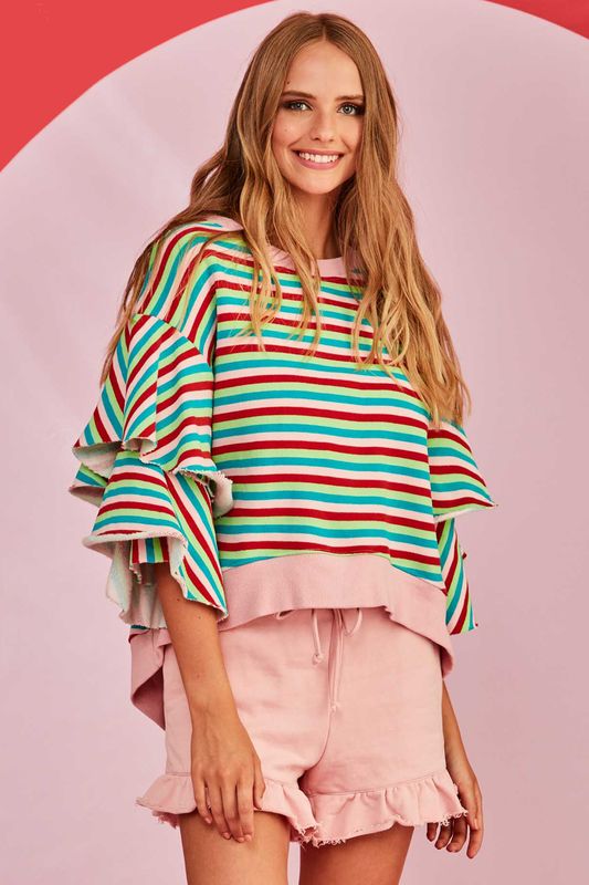 									FINE LINE SWEATSHIRT
								, 			SHORT STORY SHORTS
			