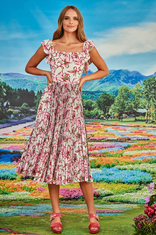 									PLEAT OF THE MOMENT DRESS
			