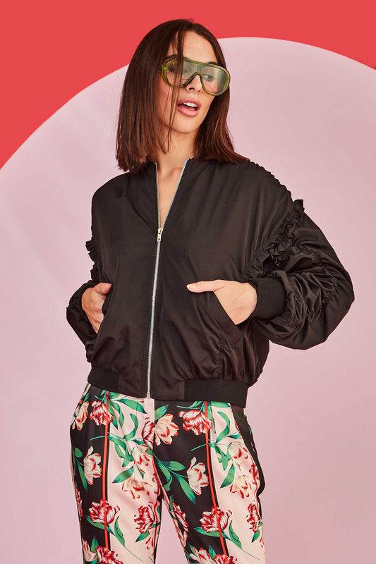 									ZIP CORD JACKET
								, 			SPRING IN MY STEP TROUSERS
			