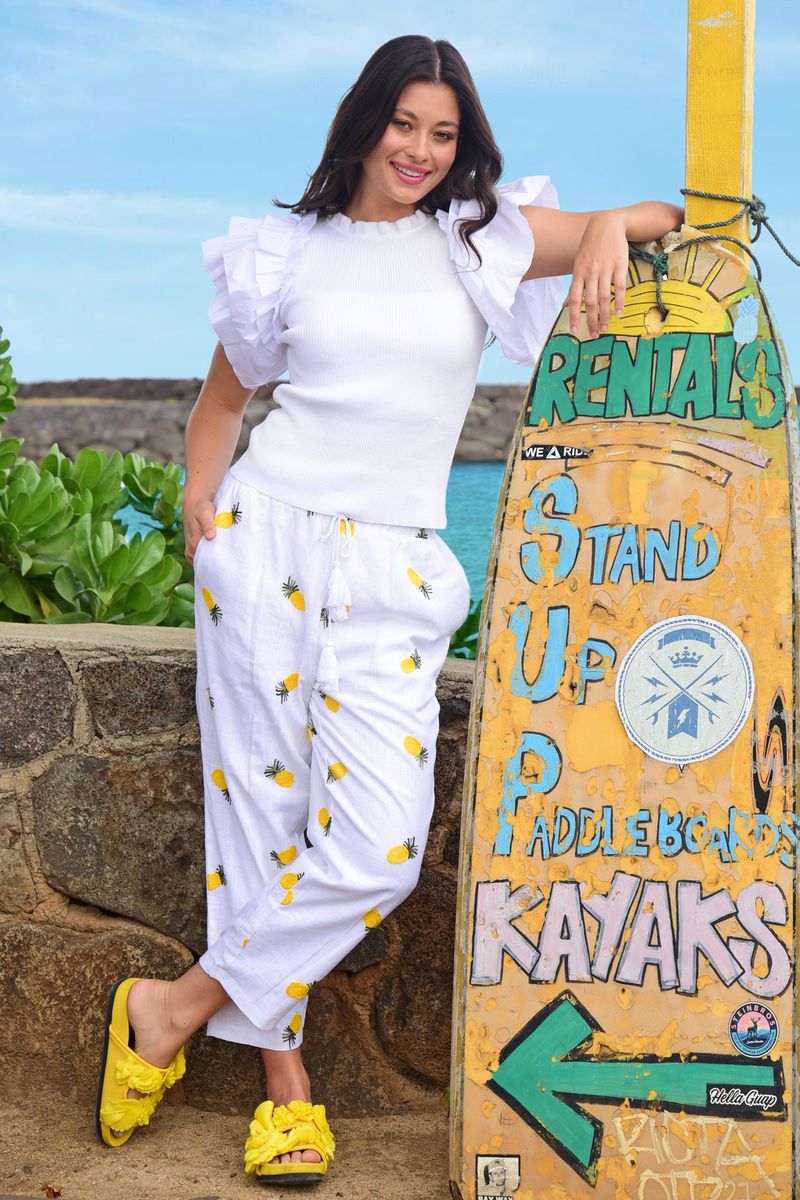 									WALKING ON SUNSHINE TROUSERS
			