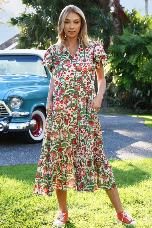 									A LITTLE FLAIR DRESS
			