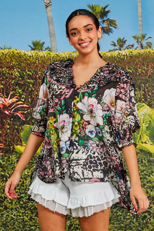 									LONG WAY TO THE TOP TOP
								, 			SWEAT SHORTY SHORTS
			