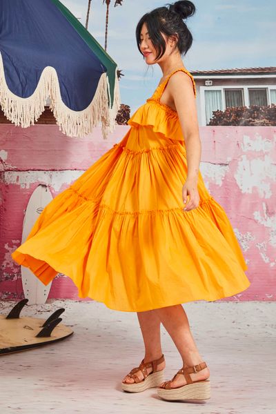 									WHAT'S FLOWING ON DRESS
			