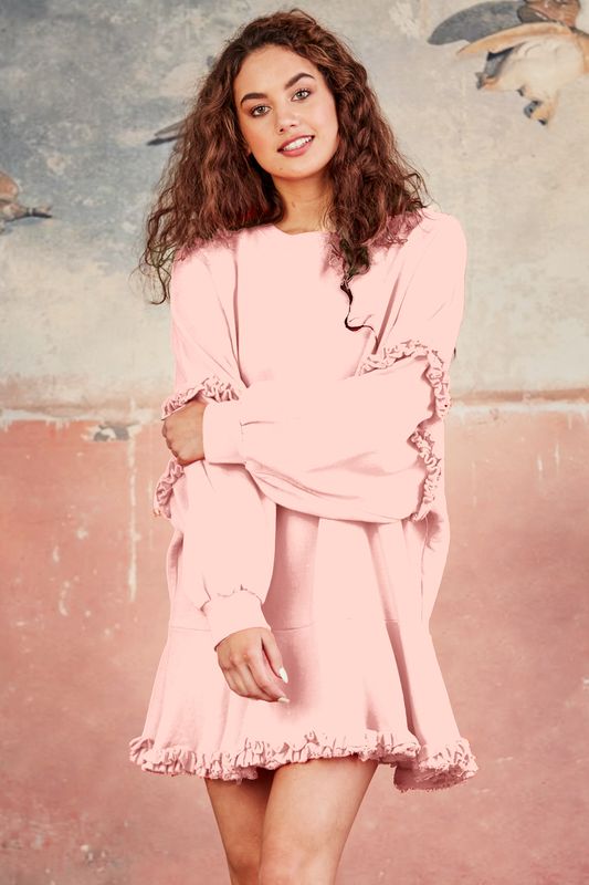 									RUN OF THE FRILL SWEATSHIRT
			