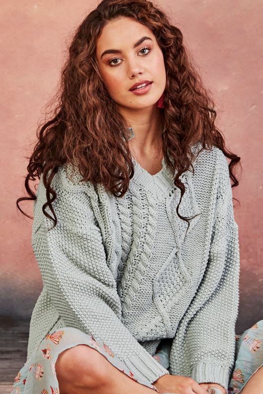 									SHAKE KNIT UP JUMPER
			