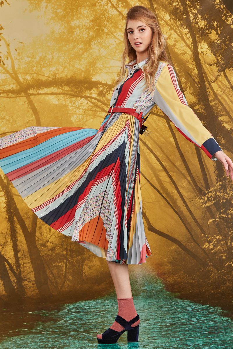 									THE BOLD STRIPE DRESS
			