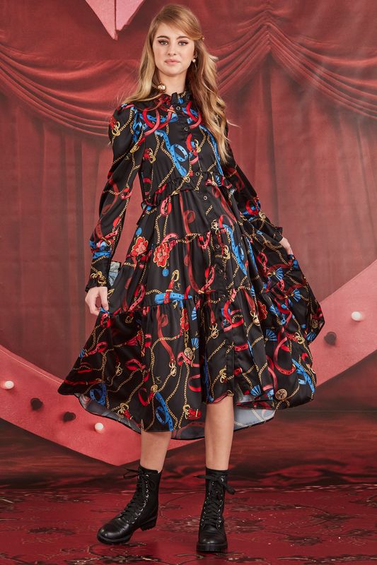 									DRESSED TO FRILL DRESS
			