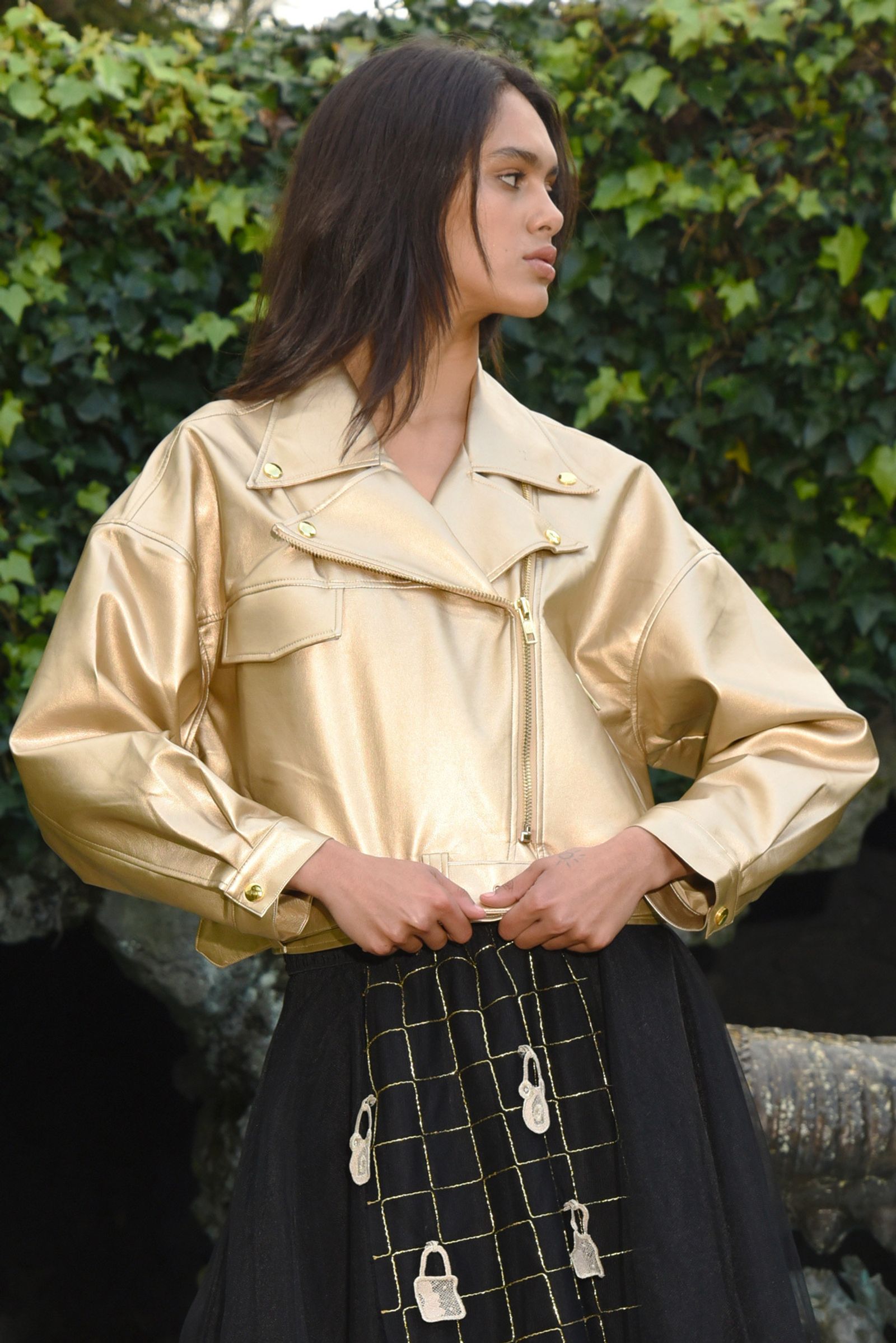 									HITCH BIKER JACKET
								, 			KEY TO MY HEART SKIRT
			