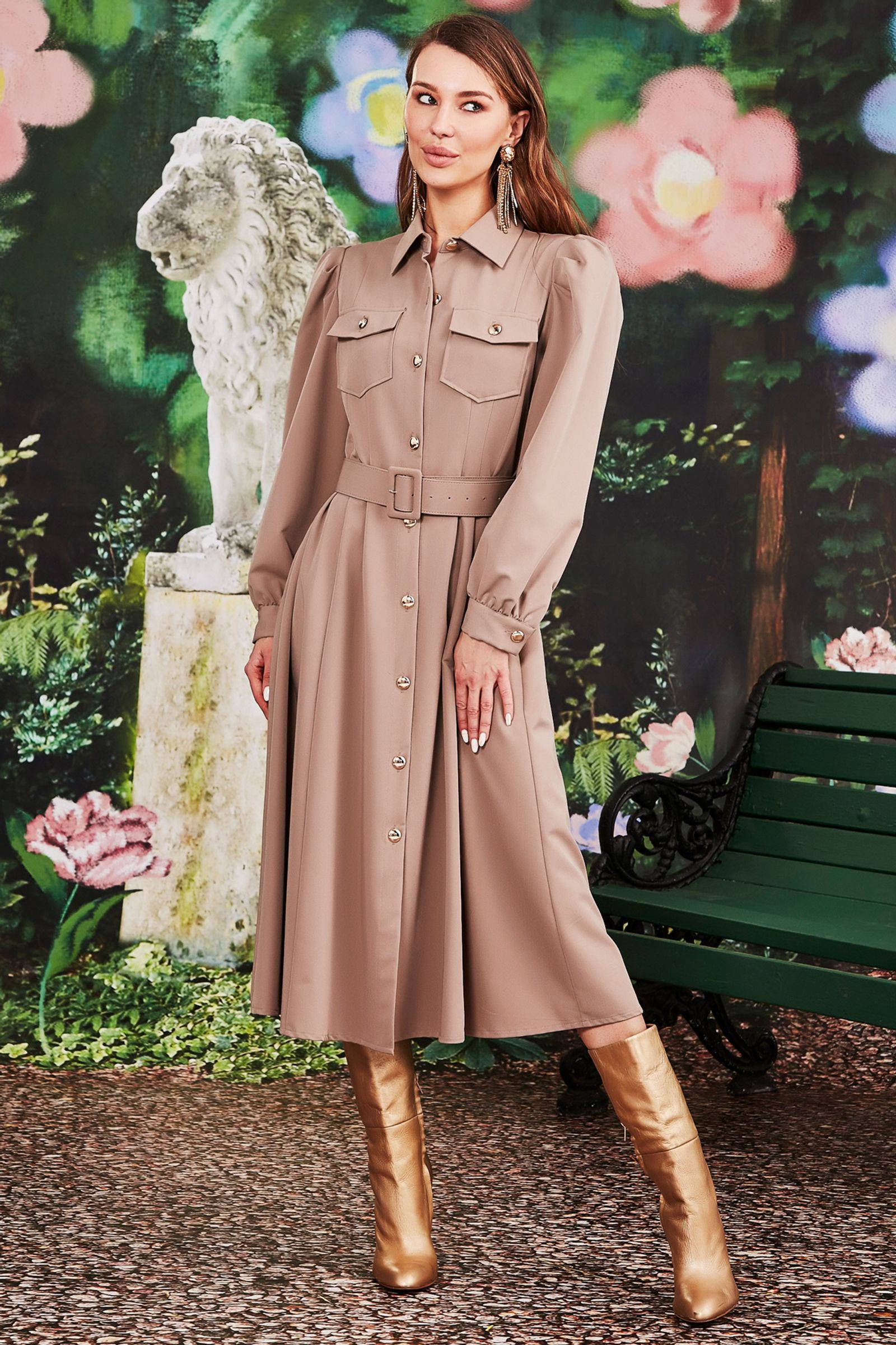 									NEVER ENOUGH PUFF DRESS
			