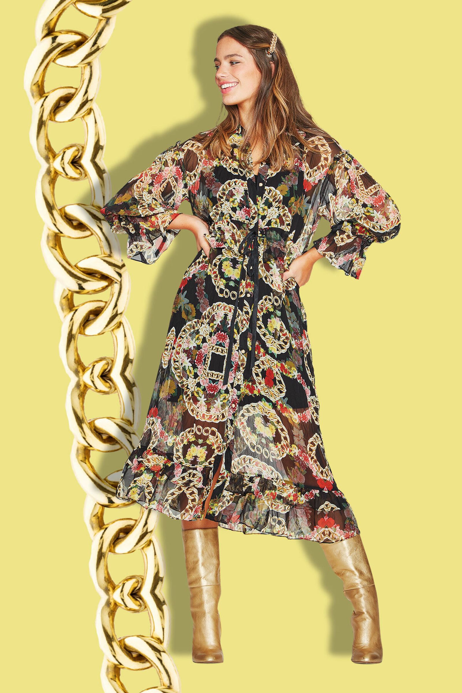 									ANY DREAM FRILL DO DRESS
			