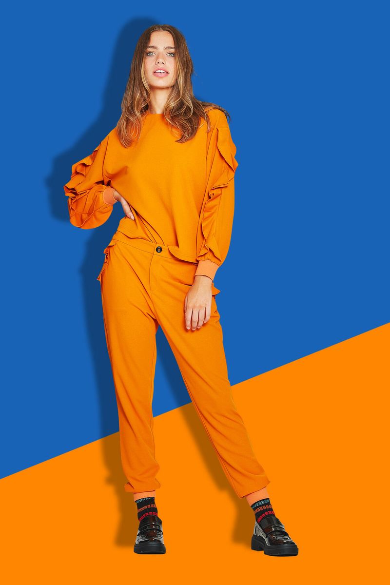 									POCKET HONEY TROUSER
								, 			WATERFALL FROM GRACE TOP
			