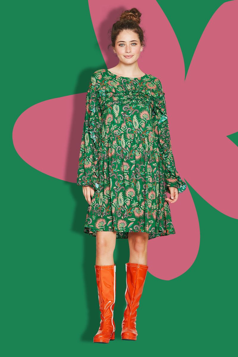 									I'M FRILL STANDING DRESS
			