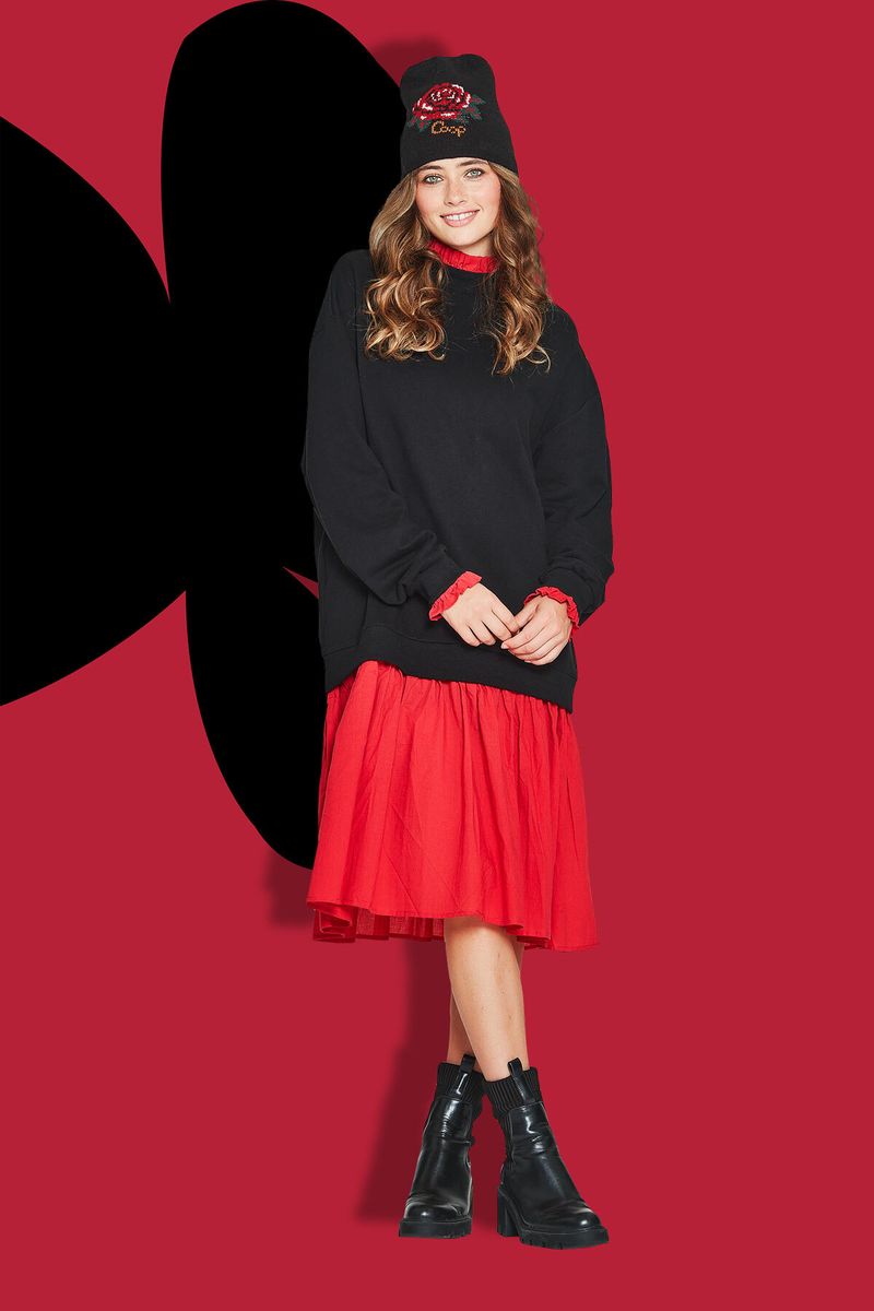 									HIGH ON A FRILL DRESS
								, 			LIFE'S BEANIE GOOD HAT
			