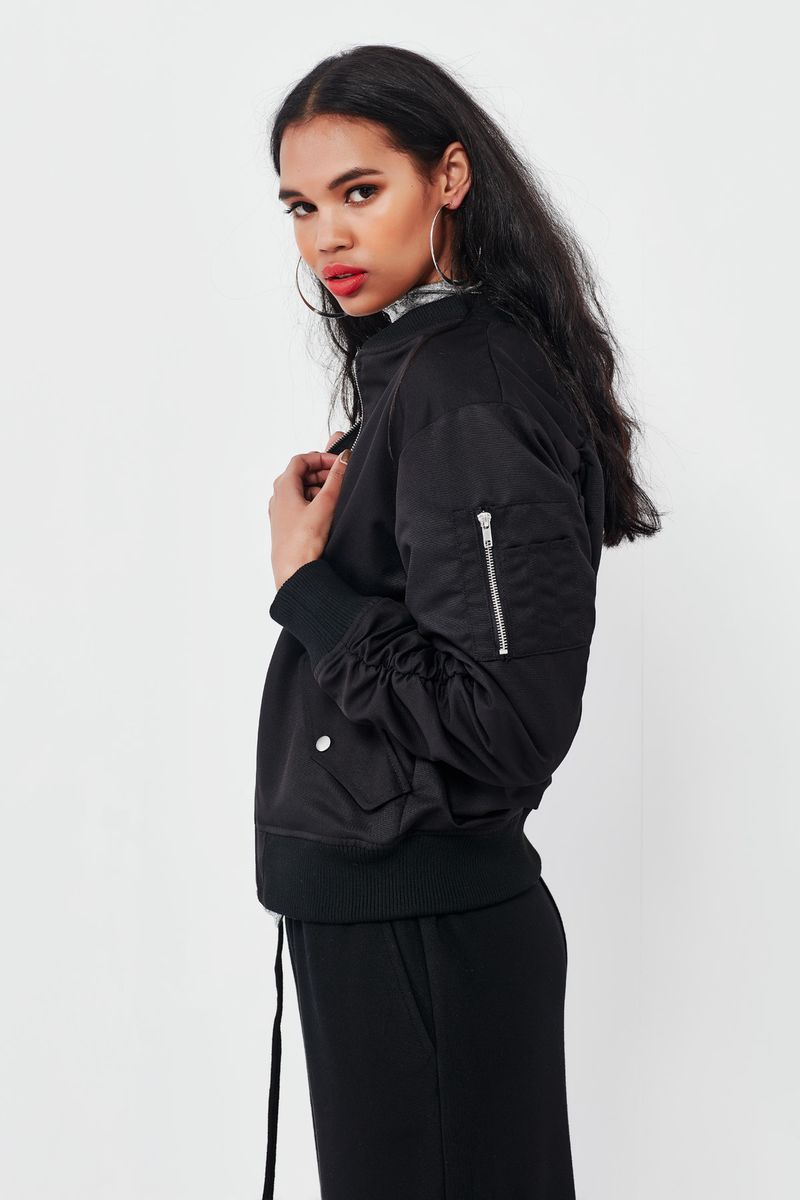 									BOMB SQUAD JACKET
								, 			DEPARTURE LOUNGE PANTS
			