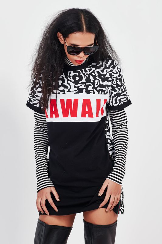 									SHIFT OFF DRESS
								, 			NECK DEEP TOP
			