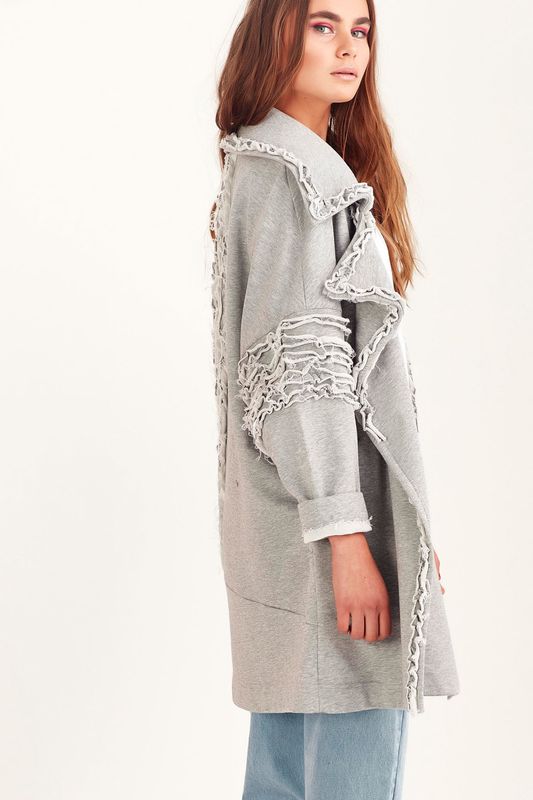 									HEART-A TRACK JACKET
								, 			FRAY IT ON ME JEANS
			