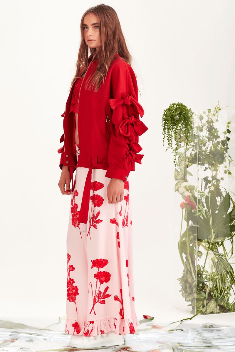 									BOWYONCE JACKET
								, 			CULOTTE LIKE LOVE TROUSER
			